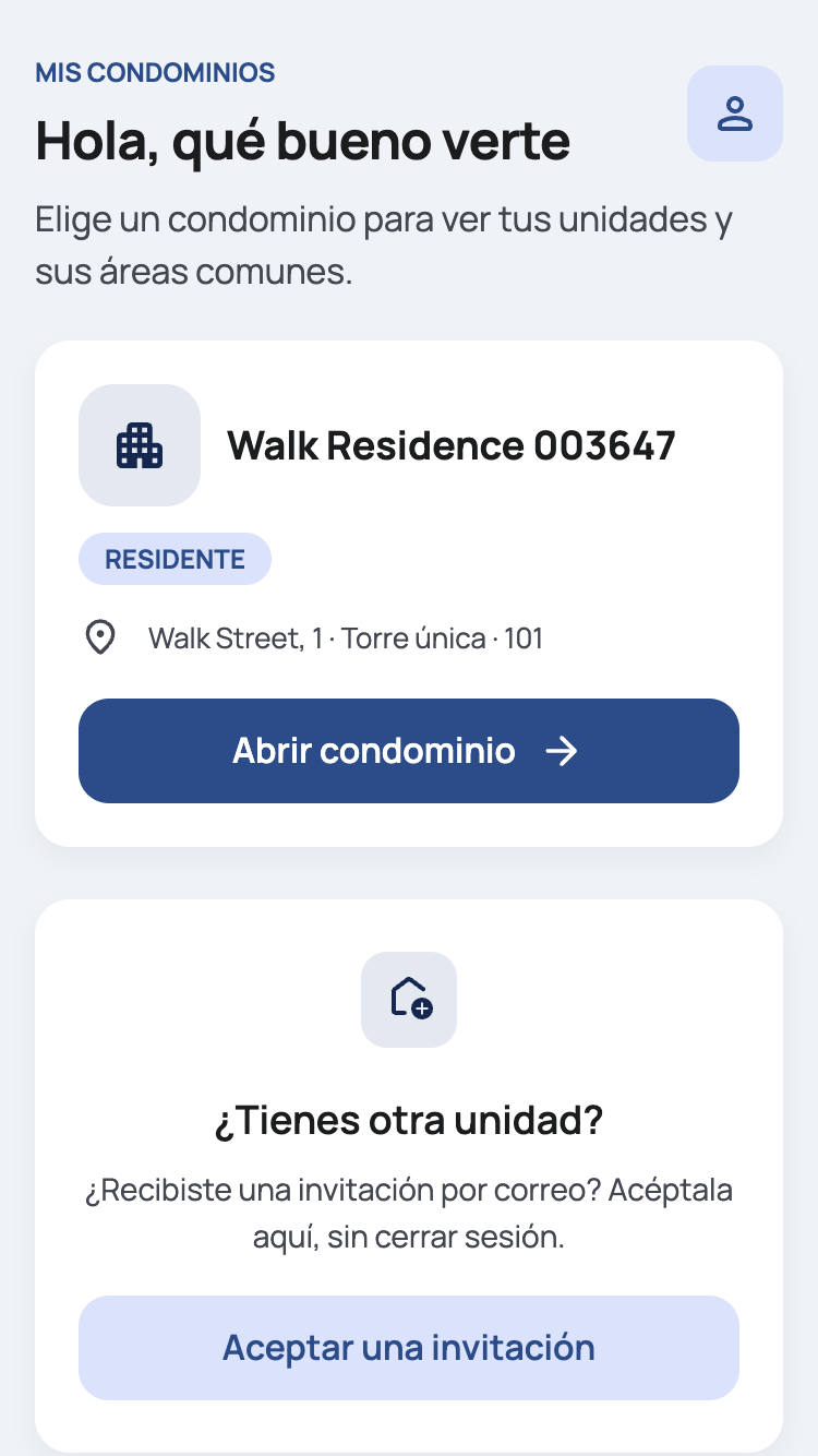 Condo: Tus comunidades, en una sola cuenta